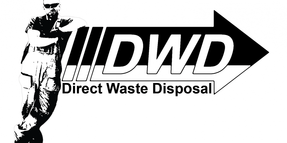 Direct Waste Disposal - Kevin Leaning on Logo